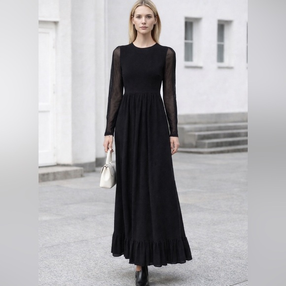 chinese dress ladies Ganni Maxi Dress main image 1